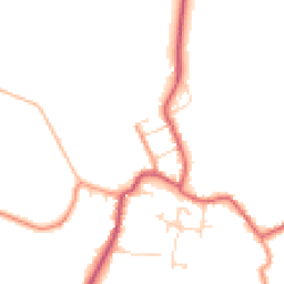 Daytime road noise heatmap for DN10 4AQ
