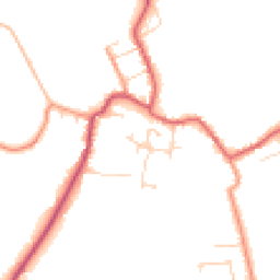 Daytime road noise heatmap for DN10 4BL