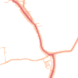 Daytime road noise heatmap for DN10 4DL