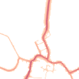 Daytime road noise heatmap for DN10 4DT