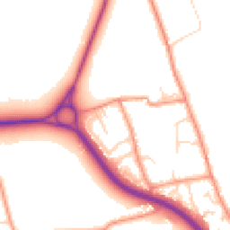 Daytime road noise heatmap for DN10 4FD