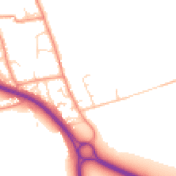 Daytime road noise heatmap for DN10 4FW