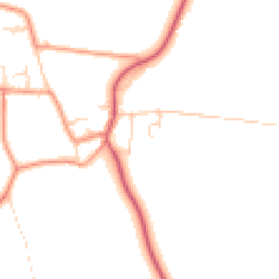 Daytime road noise heatmap for DN10 4FY