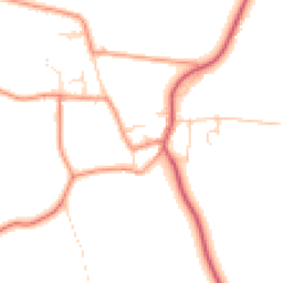 Daytime road noise heatmap for DN10 4HP