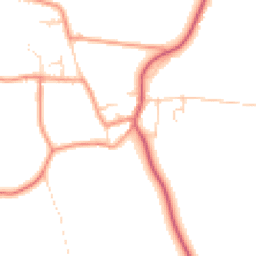 Daytime road noise heatmap for DN10 4HU