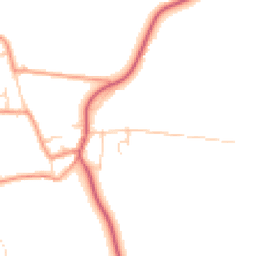 Daytime road noise heatmap for DN10 4JH