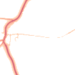 Daytime road noise heatmap for DN10 4JN