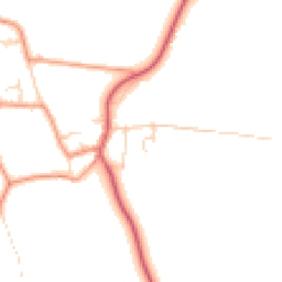Daytime road noise heatmap for DN10 4JU