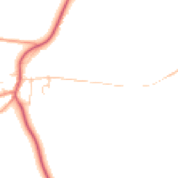 Daytime road noise heatmap for DN10 4JZ