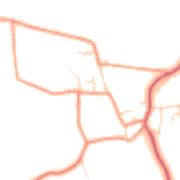 Daytime road noise heatmap for DN10 4LB