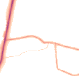 Daytime road noise heatmap for DN10 4LU