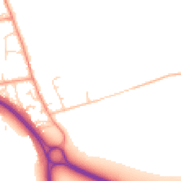 Daytime road noise heatmap for DN10 4NF