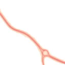 Night-time road noise heatmap for DN10 4NN