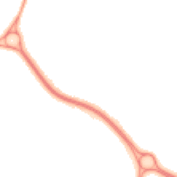 Night-time road noise heatmap for DN10 4NW