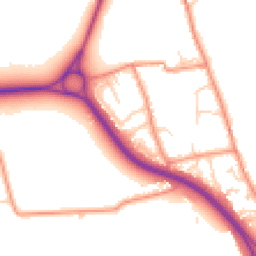 Daytime road noise heatmap for DN10 4PA
