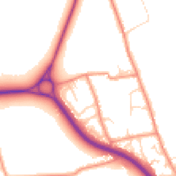 Daytime road noise heatmap for DN10 4PF