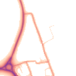 Daytime road noise heatmap for DN10 4PL