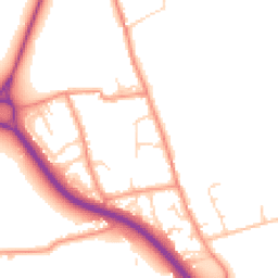 Daytime road noise heatmap for DN10 4PR