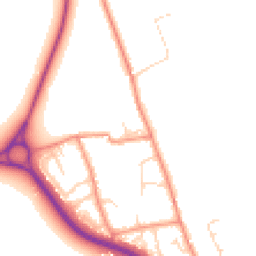 Daytime road noise heatmap for DN10 4PU