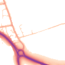 Daytime road noise heatmap for DN10 4PX