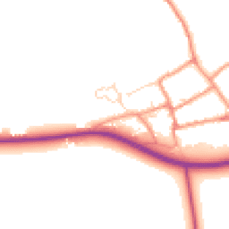 Daytime road noise heatmap for DN10 4QY