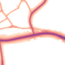 Daytime road noise heatmap for DN10 4RN