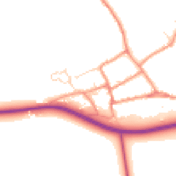 Daytime road noise heatmap for DN10 4RW