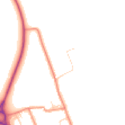 Daytime road noise heatmap for DN10 4SR