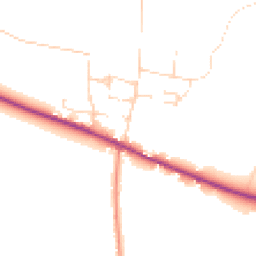 Daytime road noise heatmap for DN10 5AR