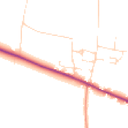Daytime road noise heatmap for DN10 5BL