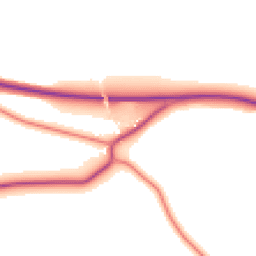 Daytime road noise heatmap for DN10 5DF