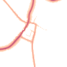 Daytime road noise heatmap for DN10 5HD