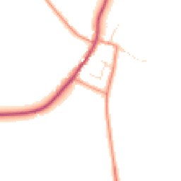 Daytime road noise heatmap for DN10 5HF