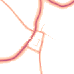 Daytime road noise heatmap for DN10 5HX