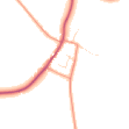 Daytime road noise heatmap for DN10 5HY