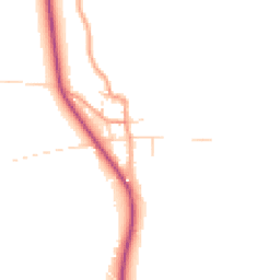 Daytime road noise heatmap for DN10 6AL
