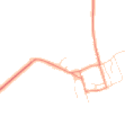Daytime road noise heatmap for DN10 6DN