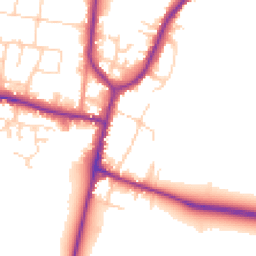 Daytime road noise heatmap for DN10 6JD