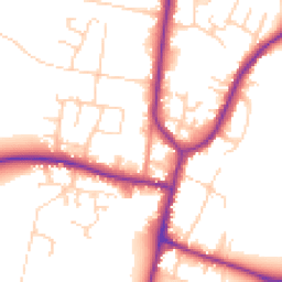 Daytime road noise heatmap for DN10 6JX