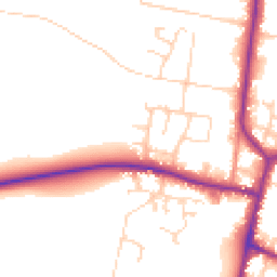 Daytime road noise heatmap for DN10 6LQ