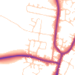 Daytime road noise heatmap for DN10 6LW
