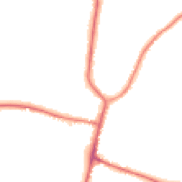 Night-time road noise heatmap for DN10 6NE