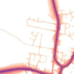 Daytime road noise heatmap for DN10 6PP