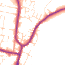 Daytime road noise heatmap for DN10 6PU
