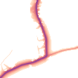 Daytime road noise heatmap for DN10 6QR