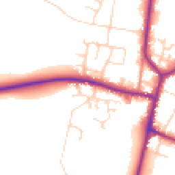 Daytime road noise heatmap for DN10 6SA