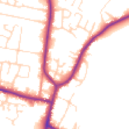 Daytime road noise heatmap for DN10 6SH