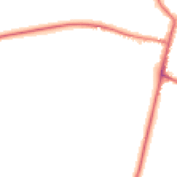 Night-time road noise heatmap for DN10 6XE