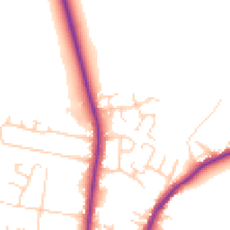Daytime road noise heatmap for DN10 6XT