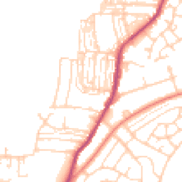 Daytime road noise heatmap for DN12 1AF
